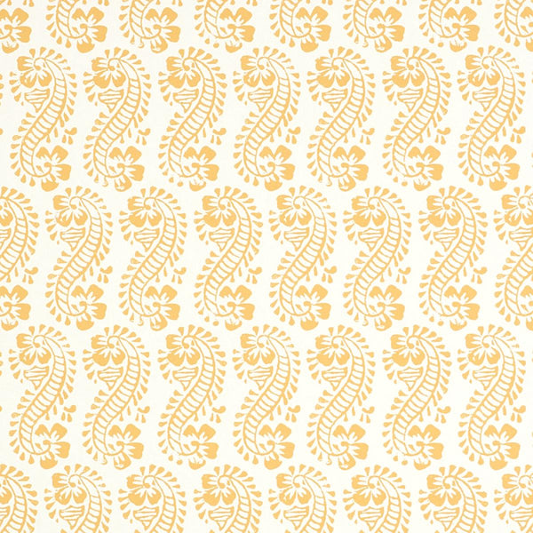 Lani, Gold Wallcoverings | Schumacher