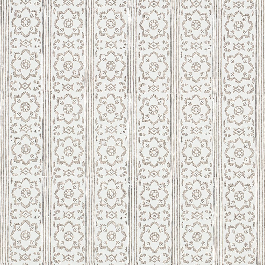 Sunda Hand Blocked Print, Grey