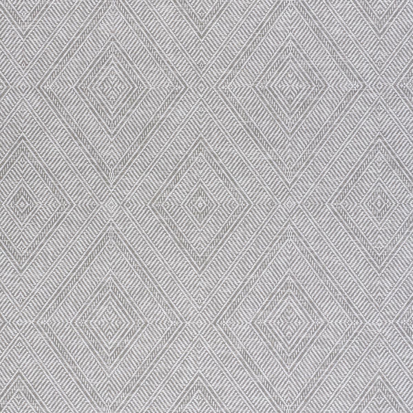 Tortola Paperweave, Grey Wallcoverings | Schumacher