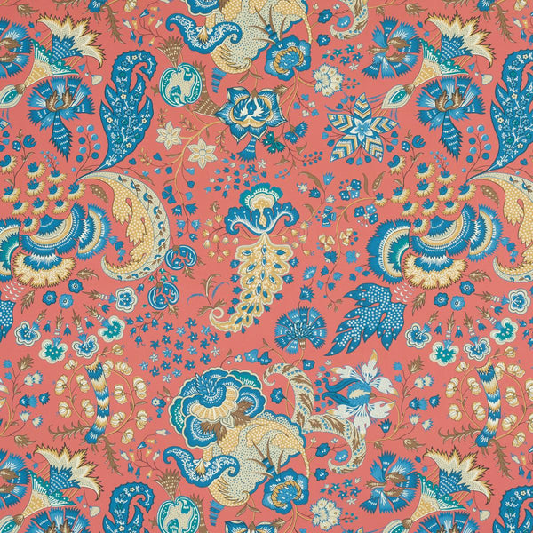 Majorelle, Red Wallcoverings | Schumacher