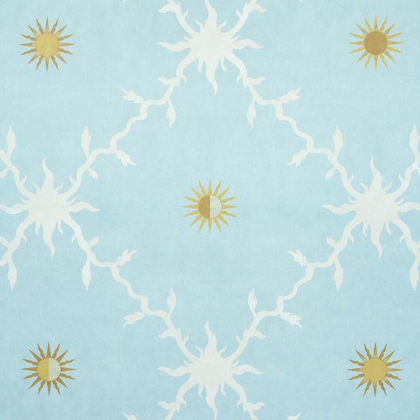 Palladio Trellis, Sky Wallcoverings | Schumacher