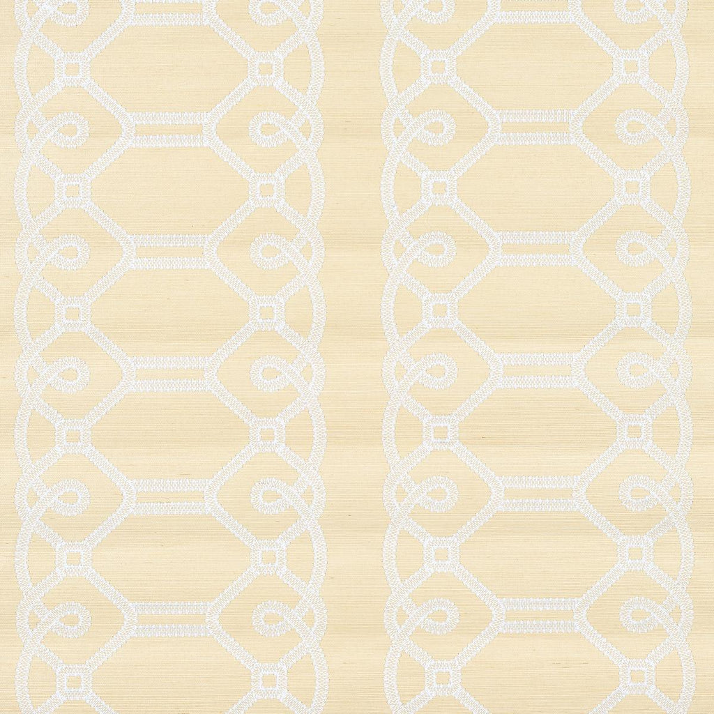 Ziz Embroidered Sisal, Neutral