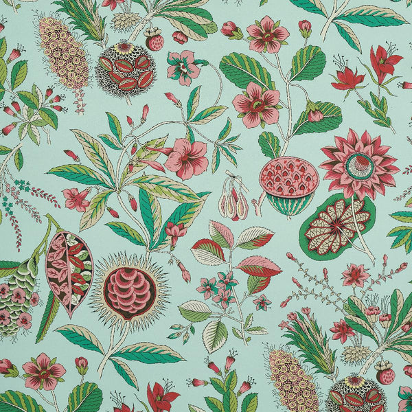 Roca Redonda, Mineral & Pink Wallcoverings | Schumacher