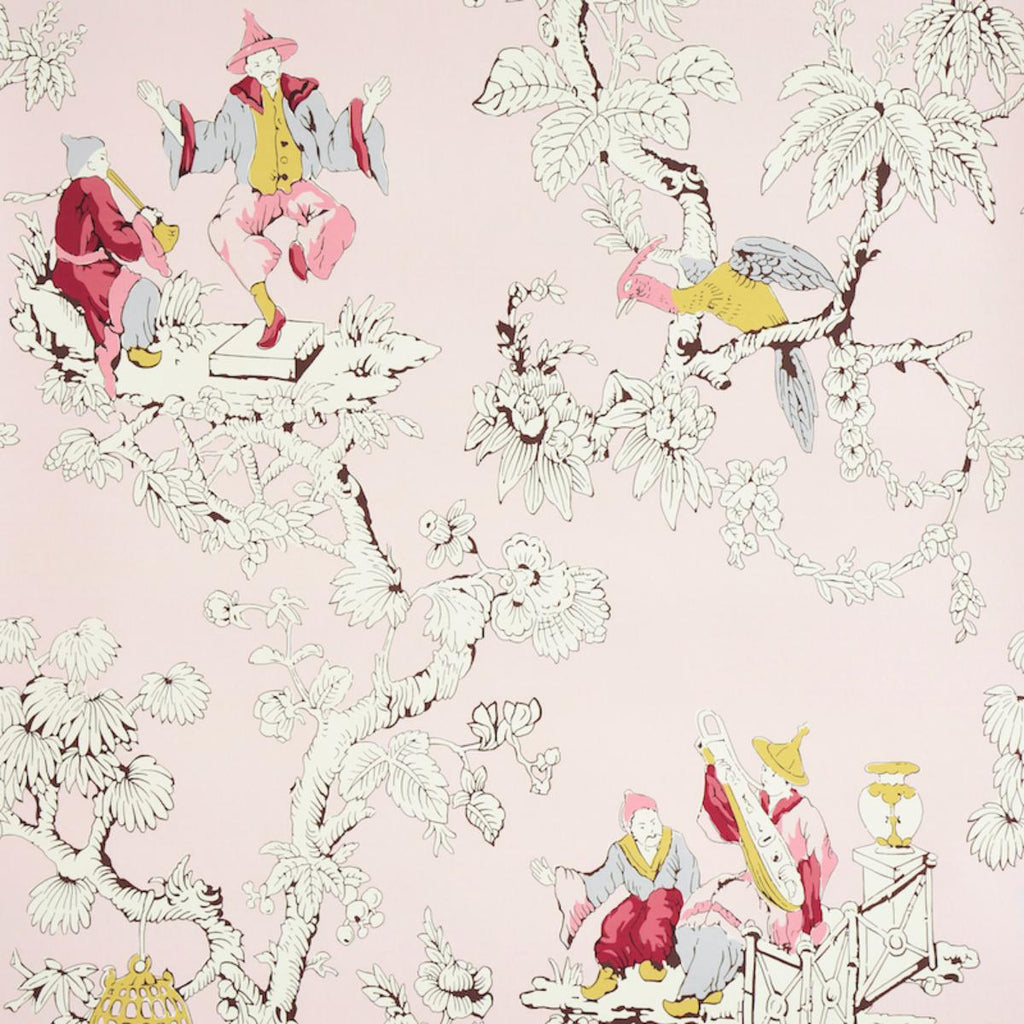 Chinoiserie Moderne, Pink