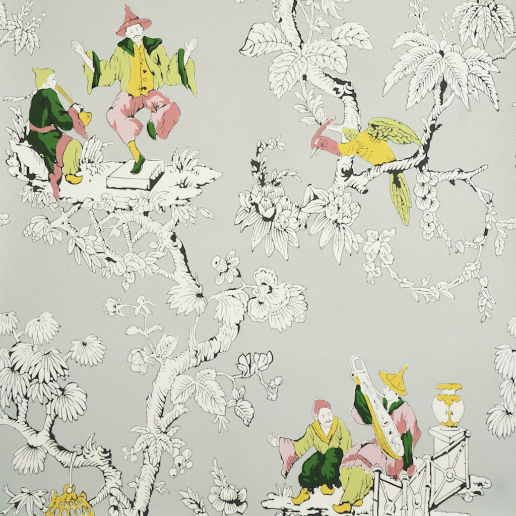 Chinoiserie Moderne, Soft Grey