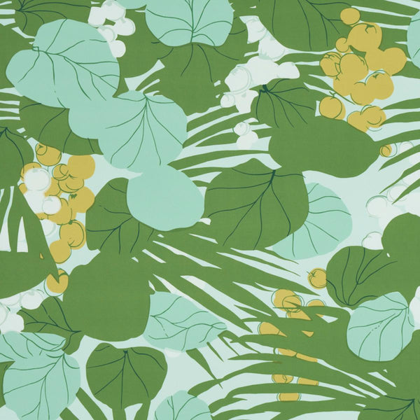 Sea Grapes, Palm Wallcoverings | Schumacher