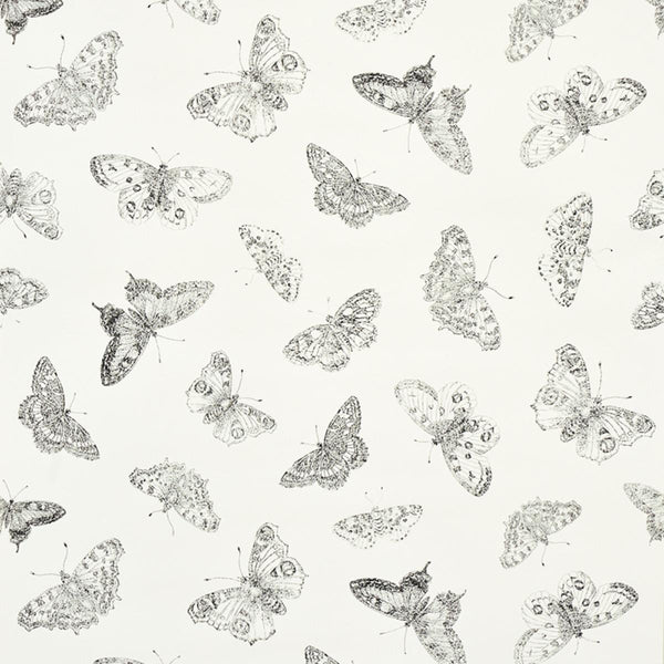 Burnell Butterfly, Ivory Wallcoverings | Schumacher