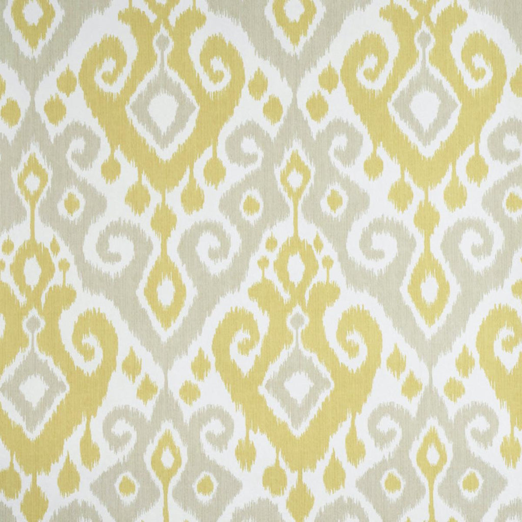 Dedra Damask, Yellow & Stone