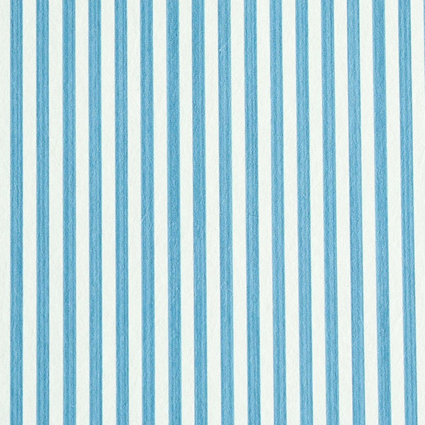 Edwin Stripe Narrow, Ocean Wallcoverings | Schumacher
