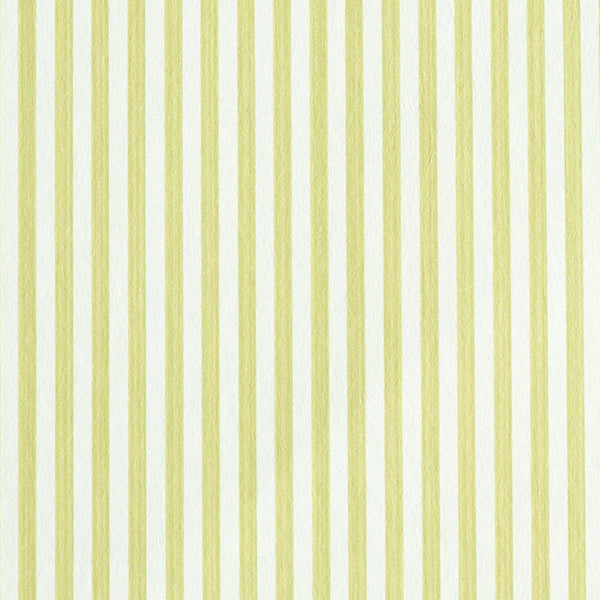 Edwin Stripe Narrow, Citron Wallcoverings | Schumacher