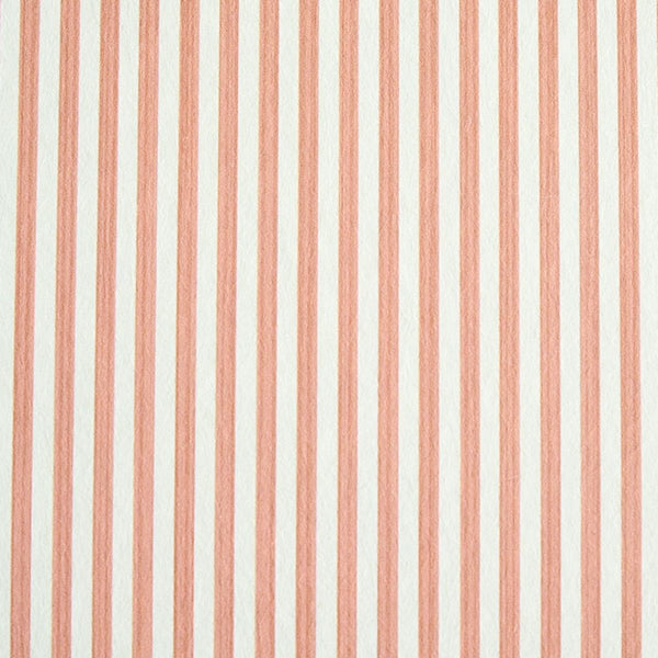 Edwin Stripe Narrow, Pink Wallcoverings | Schumacher