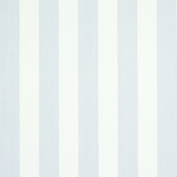 Edwin Stripe Medium, Lavender Wallcoverings | Schumacher