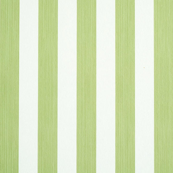 Edwin Stripe Medium, Leaf Wallcoverings | Schumacher