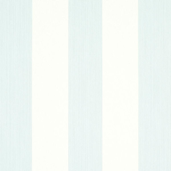 Edwin Stripe Wide, Sky Wallcoverings | Schumacher
