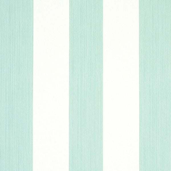 Edwin Stripe Wide, Seaglass Wallcoverings | Schumacher