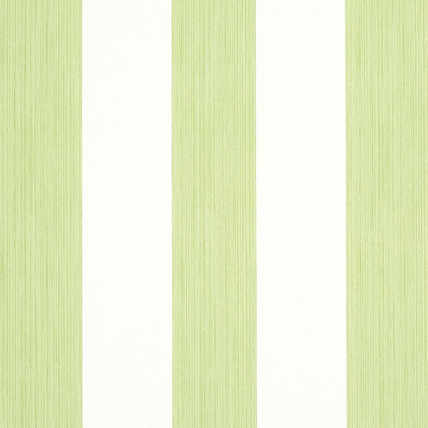 Edwin Stripe Wide, Leaf Wallcoverings | Schumacher