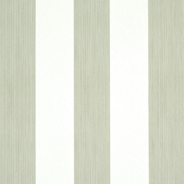 Edwin Stripe Wide, Linen Wallcoverings | Schumacher