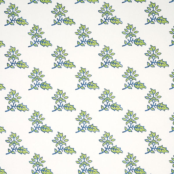 Torbay, Green Wallcoverings | Schumacher