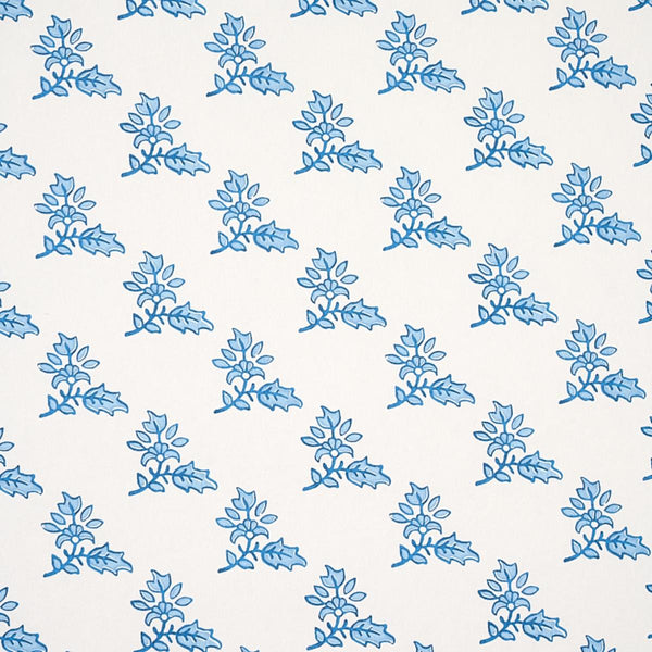 Torbay, Blue Wallcoverings | Schumacher