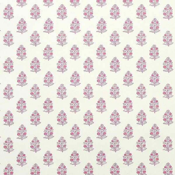 Aditi, Pink Wallcoverings | Schumacher