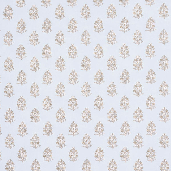 Aditi, Pale Blue Wallcoverings | Schumacher