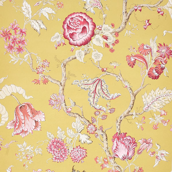 Josephine, Ochre Wallcoverings | Schumacher