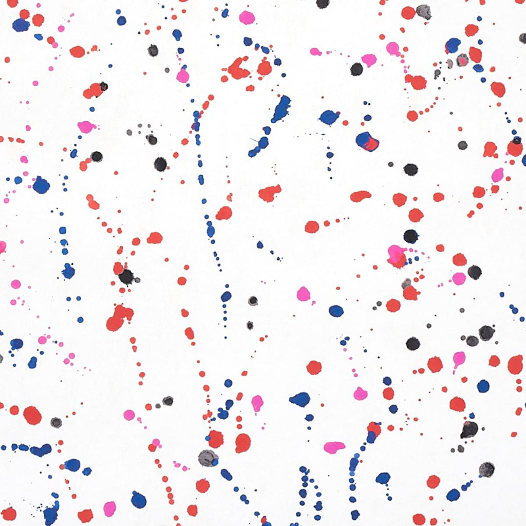 Ink Splash, Red & Blue