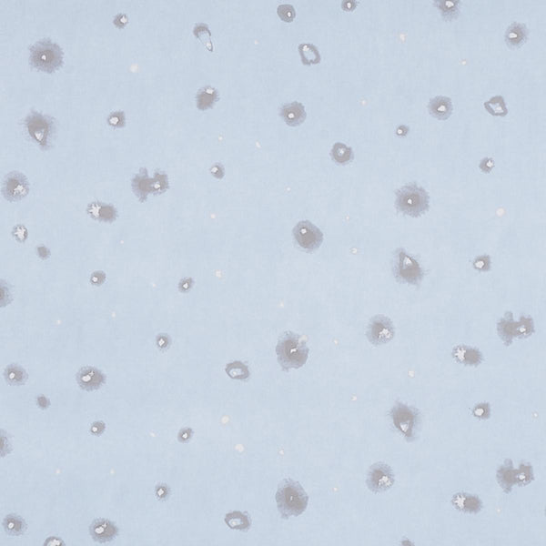 Stellar, Light Blue Wallcoverings | Schumacher
