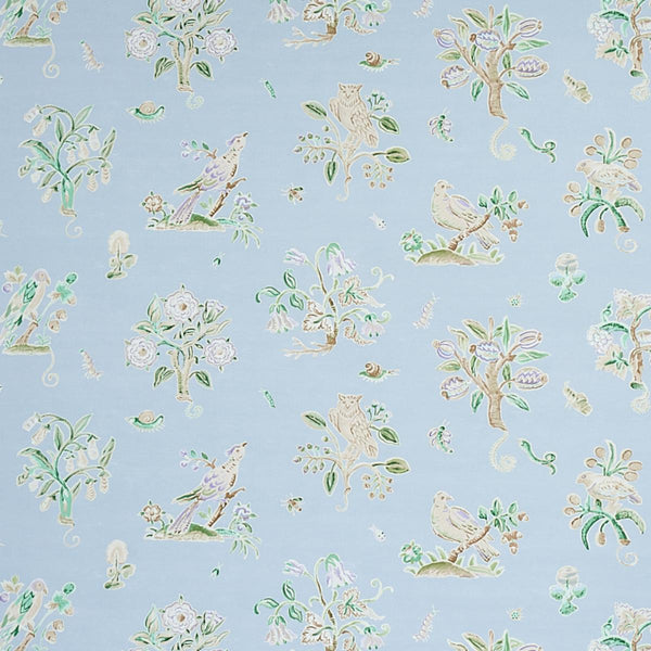 Magical Menagerie, Sky Wallcoverings | Schumacher