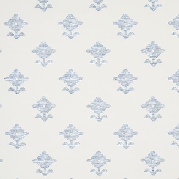 Rubia, Ivory Wallcoverings | Schumacher