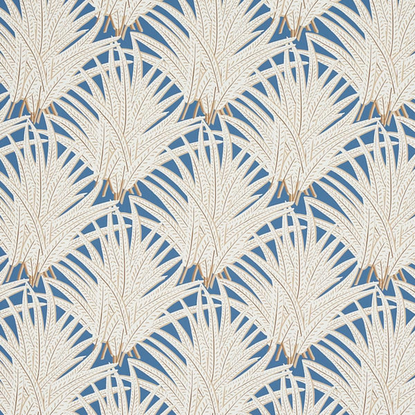 Zenada, Blue Wallcoverings | Schumacher