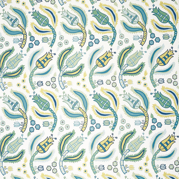 Malabar Vine, Peacock Wallcoverings | Schumacher
