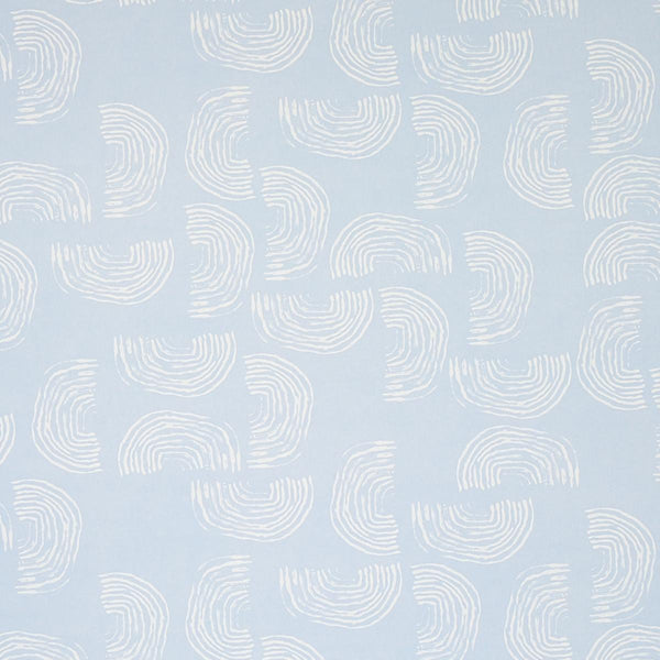 Quansoo, Light Blue Wallcoverings | Schumacher