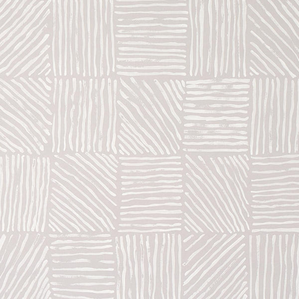 Katama, Ivory on Stone Wallcoverings | Schumacher