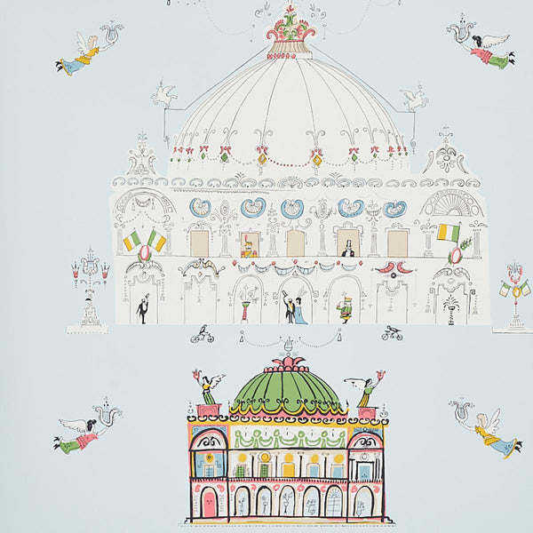 Opera, Sky Wallcoverings | Schumacher