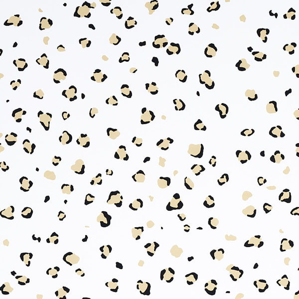Wild at Heart, White Wallcoverings | Schumacher