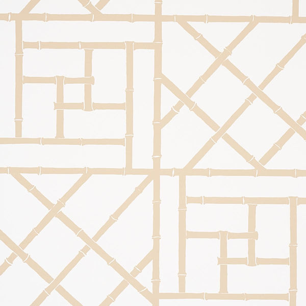 Trellis, Sand Wallcoverings | Schumacher