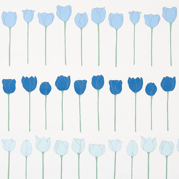 Edie, Blue Parrot Wallcoverings | Schumacher