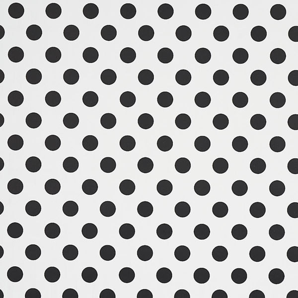 Lady, Black & White Wallcoverings | Schumacher