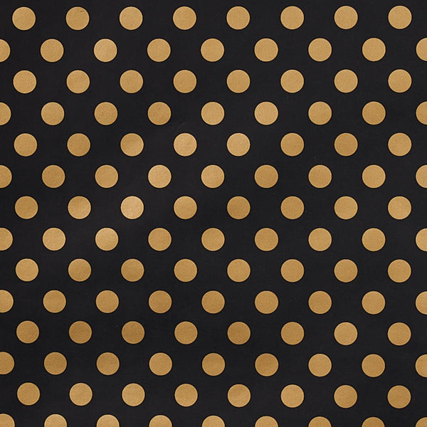 Lady, Black & Gold Wallcoverings | Schumacher