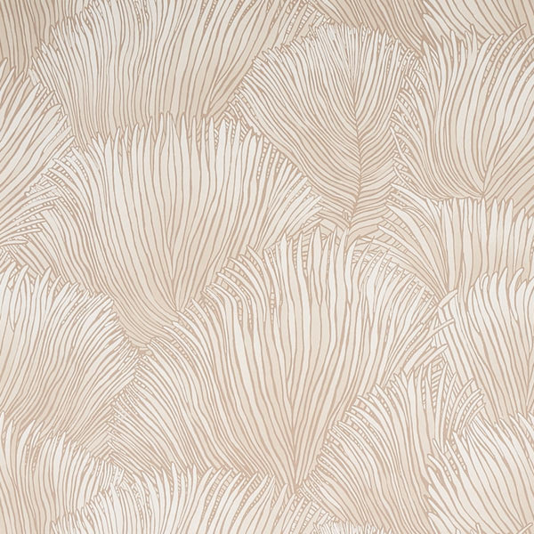 Fondale, Ivory Wallcoverings | Schumacher