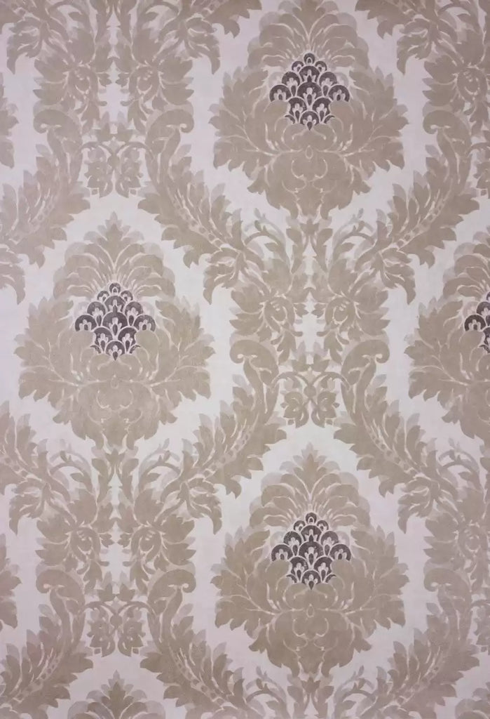 Rezzonico Damask Vinyl  Wallpaper | Osborne & Little Europe