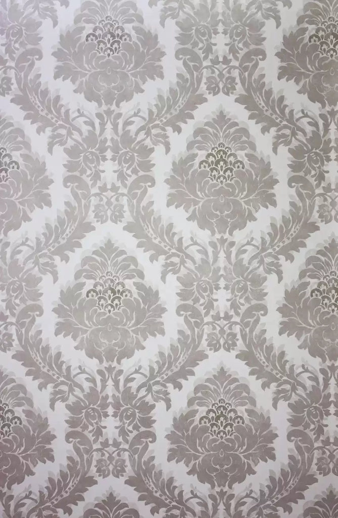 Rezzonico Damask Vinyl  Wallpaper | Osborne & Little Europe