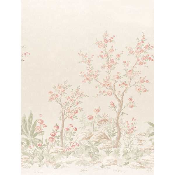 Charlotte's Garden 2 Panel Set Petal — Schumacher