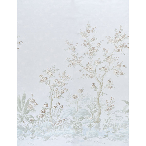 Charlotte's Garden 2 Panel Set Periwinkle — Schumacher