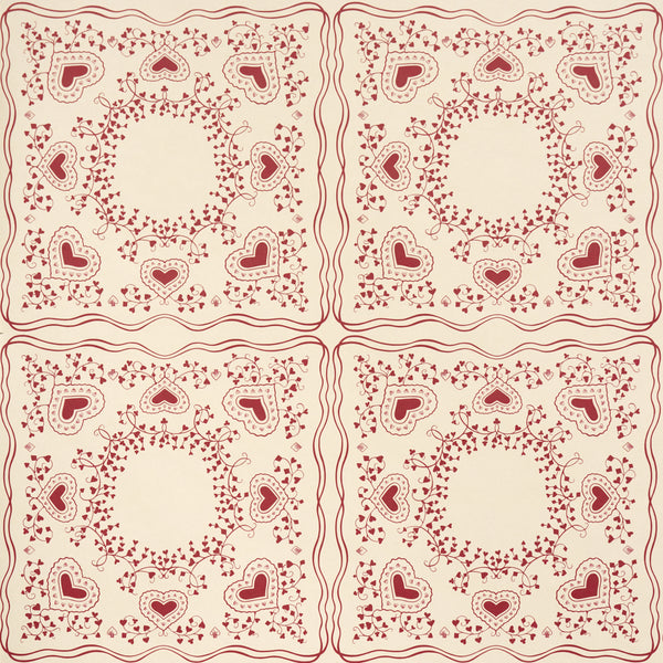 Garden of Hearts Red — Schumacher