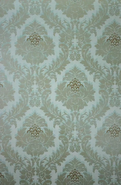 Rezzonico Damask Vinyl  Wallpaper | Osborne & Little Europe