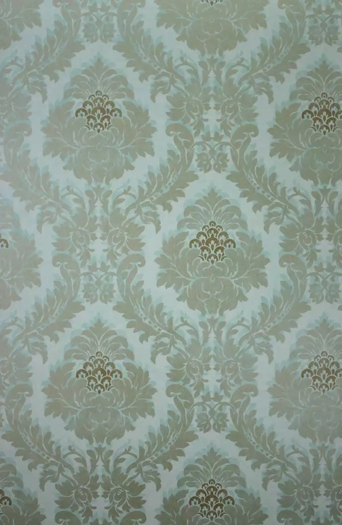Rezzonico Damask Vinyl  Wallpaper | Osborne & Little Europe