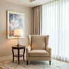 Vintage Harbor - Vanilla Upholstered Chair | Architectural Fabrics