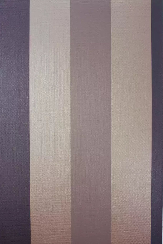 Dulwich Stripe Vinyl Purple Wallpaper | Osborne & Little Europe